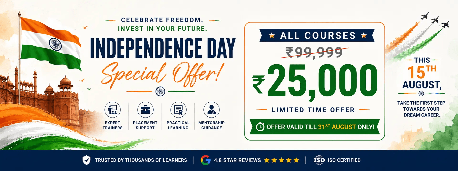 Independence Day Offer Banner